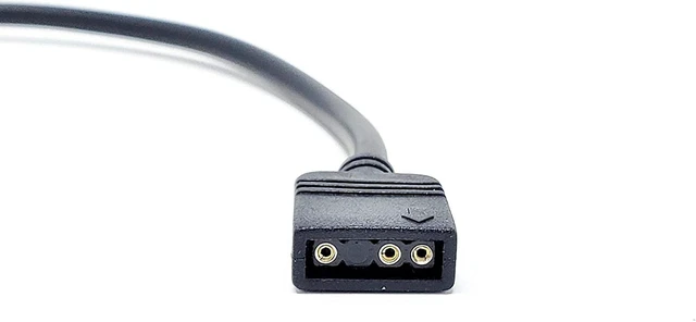 Alt view image 2 of 3 - Micro Connectors Addressable RGB Extension Cable - 30CM/ 2 Pack, Model Number: F04-01ARGB30-2P
