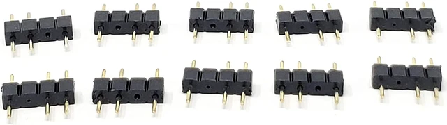 Alt view image 4 of 4 - Micro Connectors Addressable RGB 1 to 4 Splitter Cable - 50cm/ 2 Pack, Model: F04-04ARGB50-2P