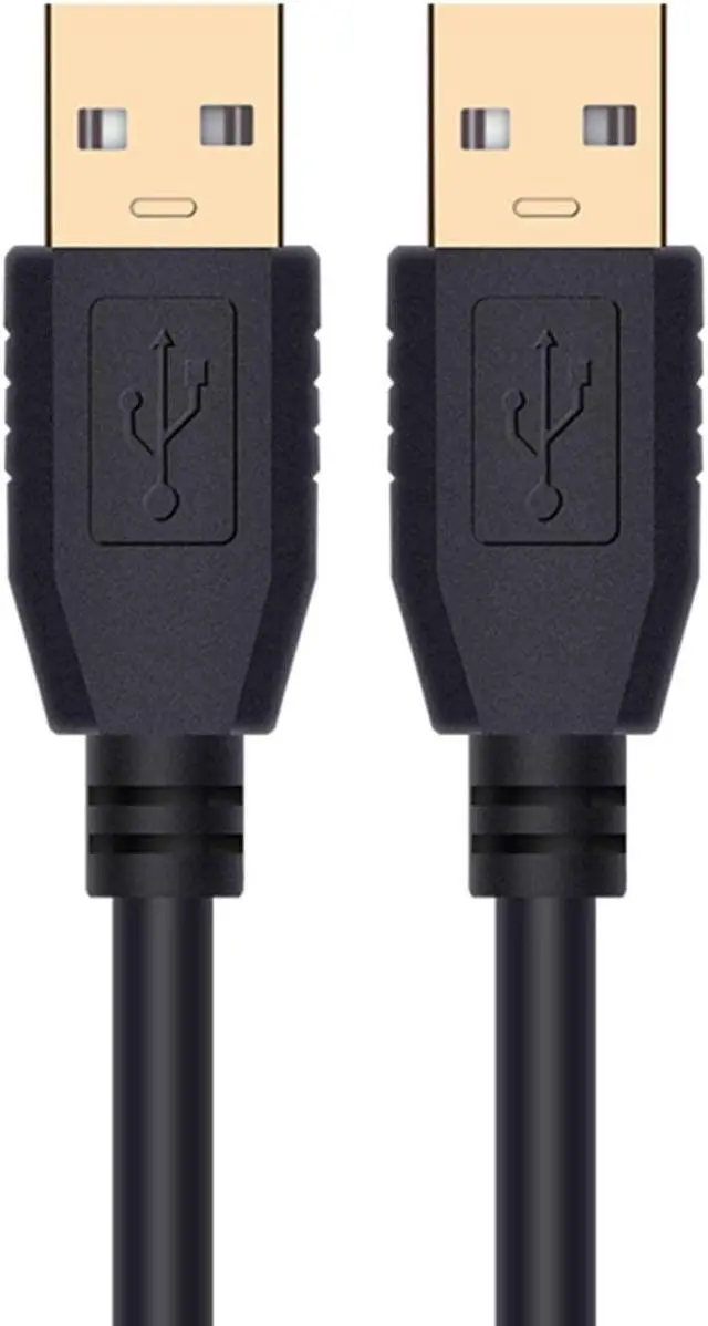 Alt view image 2 of 6 - USB Cable 100Ft, USB A to A, Tanbin USB to USB Cord USB Male to Male USB 2.0 Cable Type A Male to Type A Male for Data Transfer Hard Drive Enclosures, Printers, Modems, Cameras