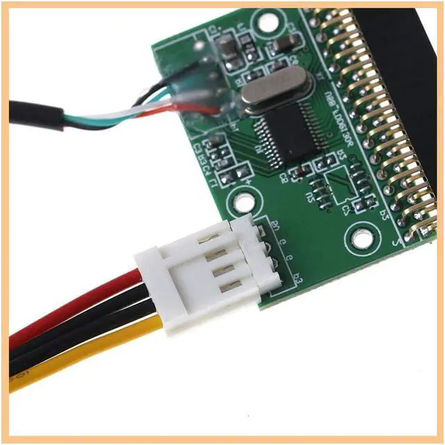 Alt view image 3 of 6 - KOOBOOK 1Pcs 1.44MB 3.5" Floppy Drive Connector 34 PIN 34P to USB Cable Adapter PCB Board with Power Cable