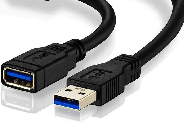 Alt view image 3 of 5 - USB 3.0 Extension Cable, NeeKeons 10 ft USB Extension A Male to A Female Extension Cable for Mouse, Hard Drive, Keyboard, Printer, Camera