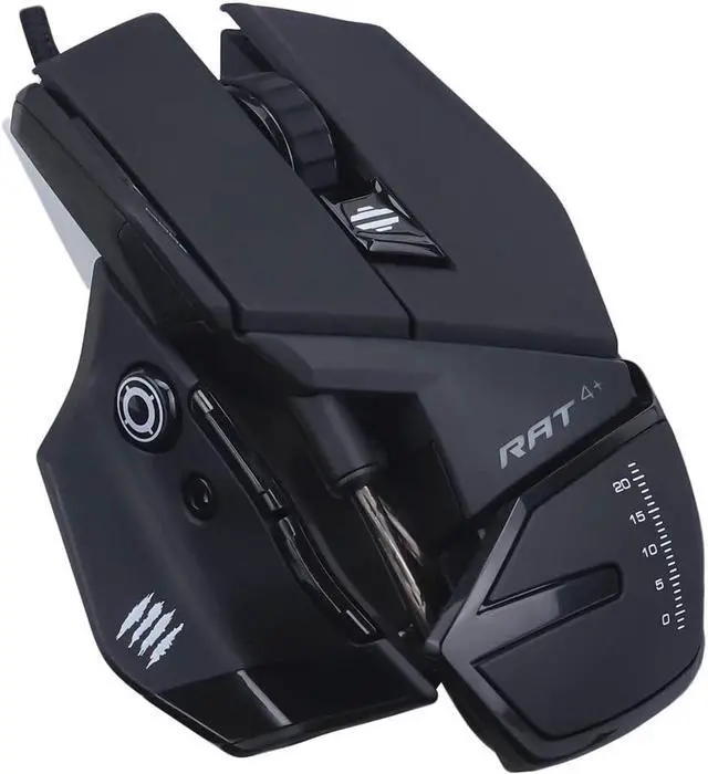 Main image of Mad Catz The Authentic R.A.T. 4+ Optical Gaming Mouse