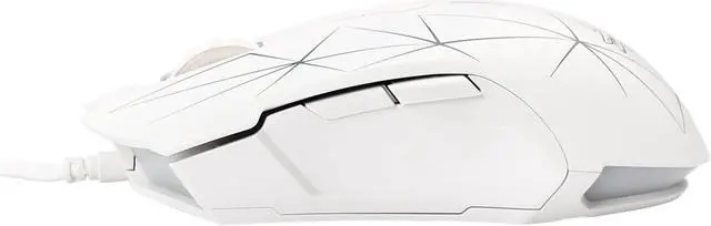 Alt view image 3 of 7 - FIRSTBLOOD ONLY GAME. AJ52 Watcher RGB Gaming Mouse, Programmable 7 Buttons, Ergonomic LED Backlit USB Gamer Mice Computer Laptop PC, for Windows Mac Linux OS, Star White