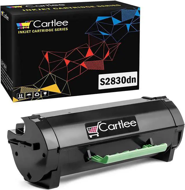 Main image of Cartlee Compatible Black S2830 High Yield Laser Toner Cartridge Replacement for Dell S2830 S2830dn 2830 dn 2830dn Smart Ink Series Printers