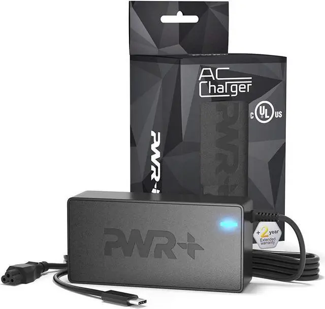 Alt view image 5 of 6 - USB-C Laptop Charger for Lenovo ThinkPad, Chromebook 65 Watt 20V 3.25A Type-C USB AC Adapter ADLX65YDC2A