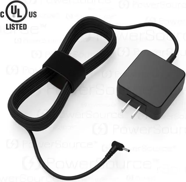 Alt view image 2 of 7 - PowerSource 45W 33W UL Listed 7Ft Wall Plug AC Adapter Charger for Asus Vivobook ZenBook AD883J20 F512D UX305 E203M AD890326 X541N X553M UX31A UX305L UX330 UX360C UX360 UX305F Laptop Power Supply Cord