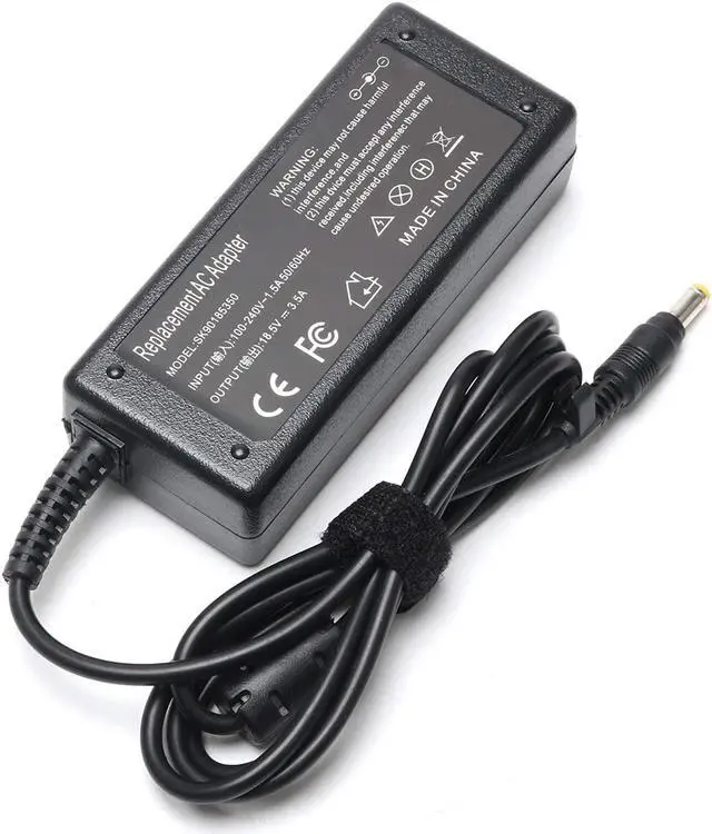 Alt view image 3 of 5 - TZBAO 65W AC Adapter Laptop Charger for HP Pavilion DV1000 DV1200 DV2000 DV4000 DV5000 DV6000 DV6500 DV6700 DV8000 DV9000 DV9500 ;HP Compaq Presario C300 C500 C700 A900 F700 SK90185350