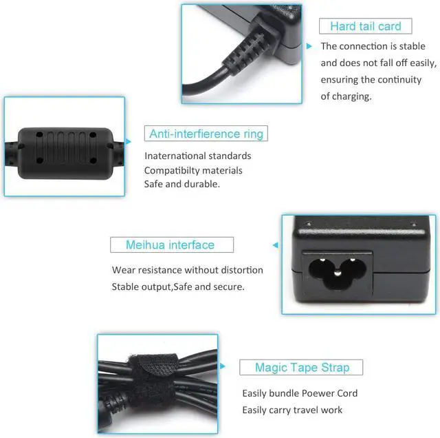 Alt view image 5 of 7 - 65W ProBook Elitebook AC Adapter Charger for HP ProBook X360 11 G1 G2 G3 G4 G5 G6 EE 450 430 440 446 455 470 G3 G4 G5 640 645 650 655 G2 G3 G4 Elitebook 850 840 820 735 745 725 755 G3 840 820 850 G4