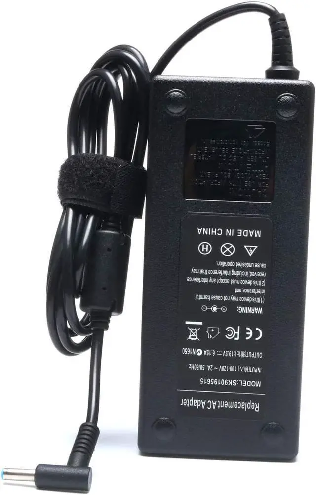 Alt view image 4 of 6 - New 120W 19.5V 6.15A AC Laptop Adapter Charger for HP 710415-001 Envy 15 17 15-j008tx 15-j051nr 15-bc220nr 15-J002LA 17-1006tx 17-1007tx TouchSmart Sleekbook
