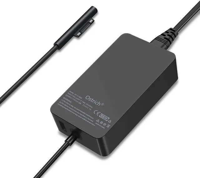 Alt view image 2 of 5 - Surface Book Surface Pro Charger 65W 44W Power Supply AC Adapter?Compatible with Microsoft?Surface Book 1 2 Surface Pro 6 Pro 5 Pro 4 Pro 3 Surface Laptop 1 2 Surface Go