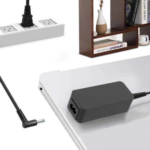 Alt view image 3 of 5 - 45W AC Charger Power Supply Adapter Cord Fit for HP 15-ay103dx Laptop PC Laptop