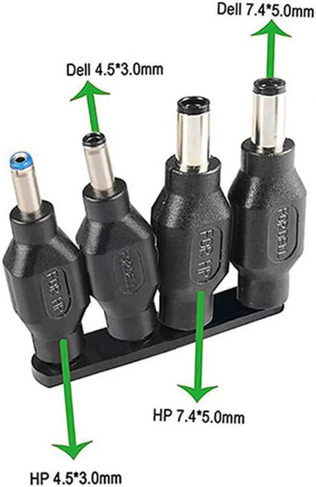 Alt view image 6 of 7 - aceyoon 38 PCS Universal Laptop DC Power Adapter Tips 5.5 mm x 2.1 mm DC AC Power Adapter Kits Connector for Thinkpad Power Supply Plug Jack Sets