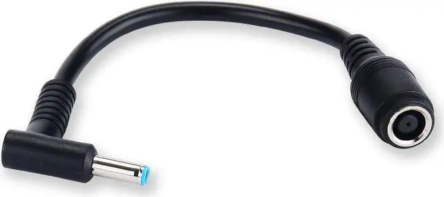 Alt view image 2 of 6 - Purpleleaf Tip Adapter Connector Converter 7.4x5.0mm to 4.5x3.0mm for HP Stream Spectre Pavilion Envy Elitebook Split Chromebook; DC Dongle for HP Laptop Charger Replacement Power Supply (1 Pack)