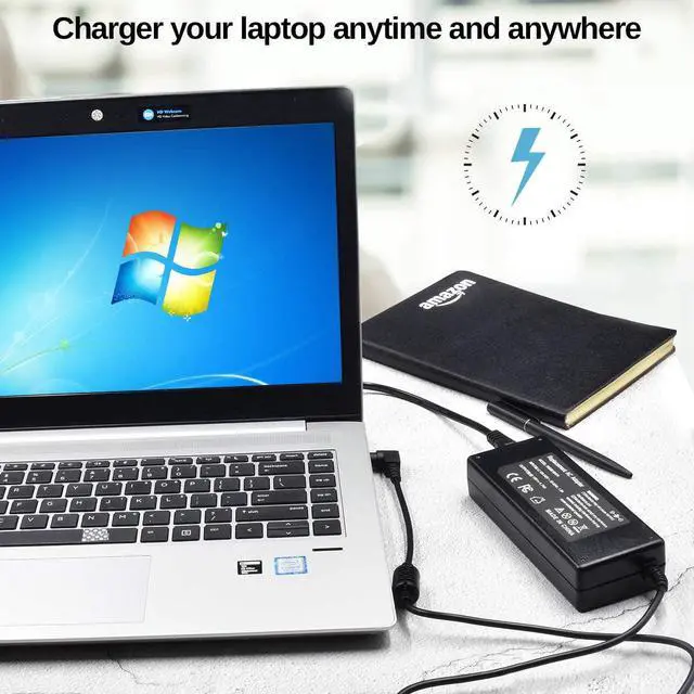 Alt view image 5 of 7 - 90W AC Laptop Adapter Charger for Asus K52F K53E K55A K55N U56E X550 X550CA X550L X550LA X551C X551CA X551M X551MA X551MAV X751MA ADP-65JH BB EXA0703YH ADP-65GD B Power Supply Cord