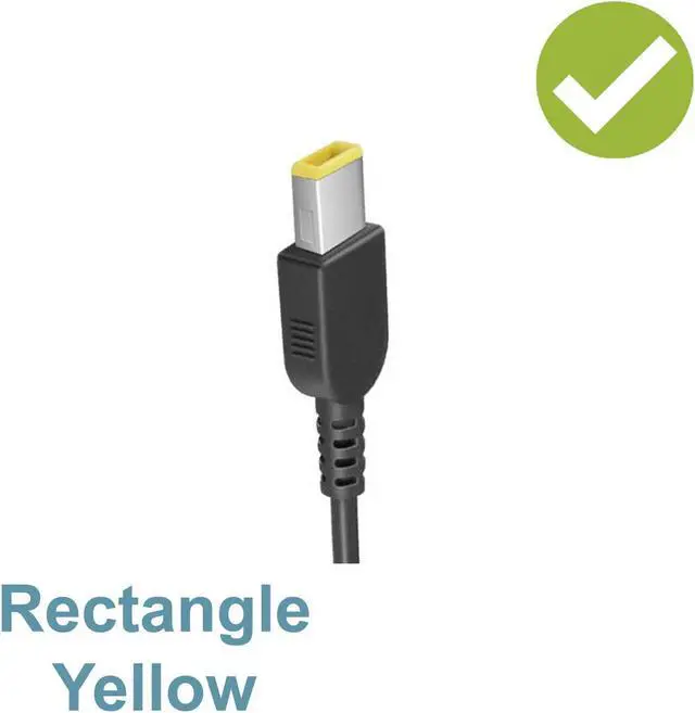 Alt view image 4 of 6 - Laptop Charger for Lenovo Ideapad 300 300S 305 500 500S Flex 2 Flex 3 Flex 10 Flex 14 Yoga 11 11S PA-1650-72 Laptop Charger AC Adapter Power Supply Cord Cable Adapter Power Supply