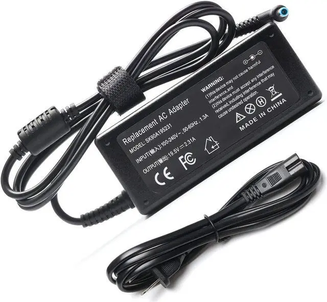 Main image of 45W Replacement AC Adapter Charger for HP 15 15-f233wm 15-f272wm 15-f010wm 15-f305dx 15-af131dx Spectre X360 13-a010dx 13-4003dx 13-4103dx Pavilion 15 Laptop Notebook PC Power Supply Cord