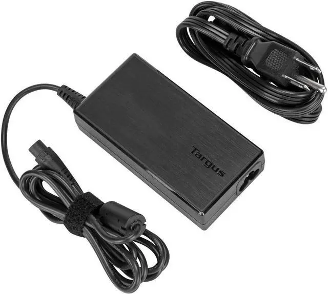 Alt view image 3 of 5 - Targus 90W AC Semi-Slim Universal Laptop Charger with 6-Foot Cable, Includes 5 Power Tips Compatible with Major Brands: Acer, ASUS, HP, Compaq, Dell, Toshiba, Gateway, IBM, Lenovo, Fujitsu (APA90US)