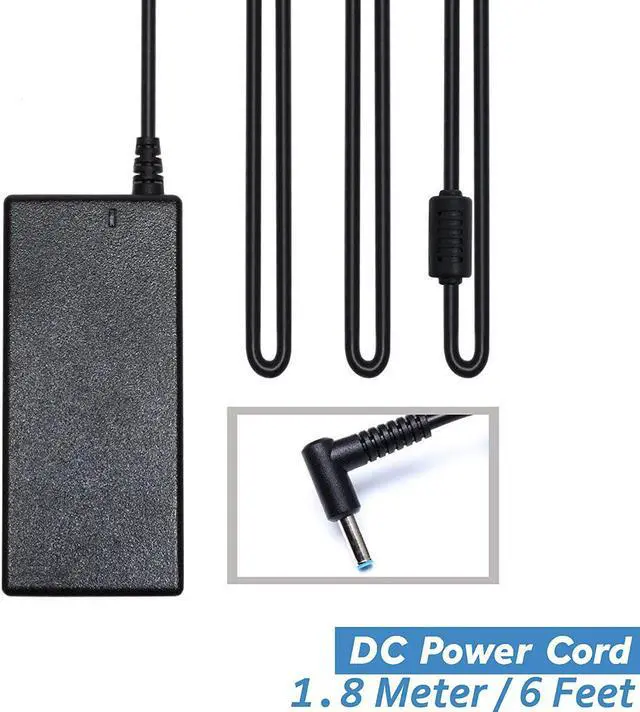 Alt view image 4 of 4 - 45W Laptop Charger for HP 15-CS 15-CP 15-DA 15-DB 15-DY 15-EF 15-FD:15-ef0023dx ef0021nr ef0875ms 15-fd0083wm 15-cs3055wm 15-cs3075wm 15-cp0053cl 15-dy2024nr 15-DY2702DX dy1731ms dy0013dx dy2021nr