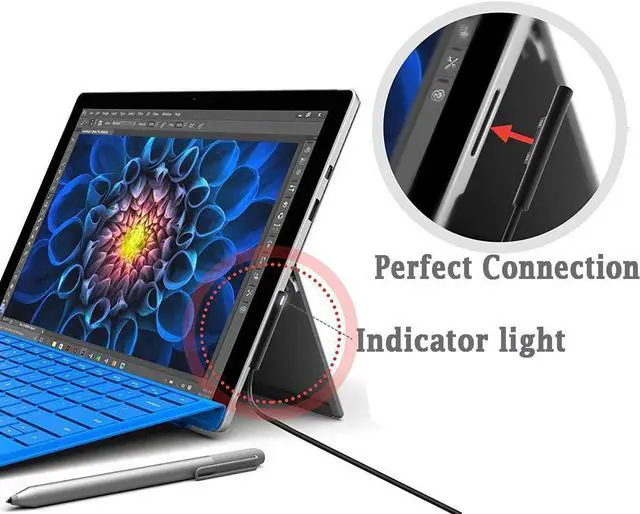 Alt view image 4 of 7 - Surface Pro Surface Laptop Charger[UL Certified Updated Version]44W 15V 2.58A Power Supply Compatible Microsoft Surface Pro 6 Pro 7 Pro 4 Pro 3 Pro X,Surface Laptop 1/2/3/4/Go,Surface Go,Surface Book