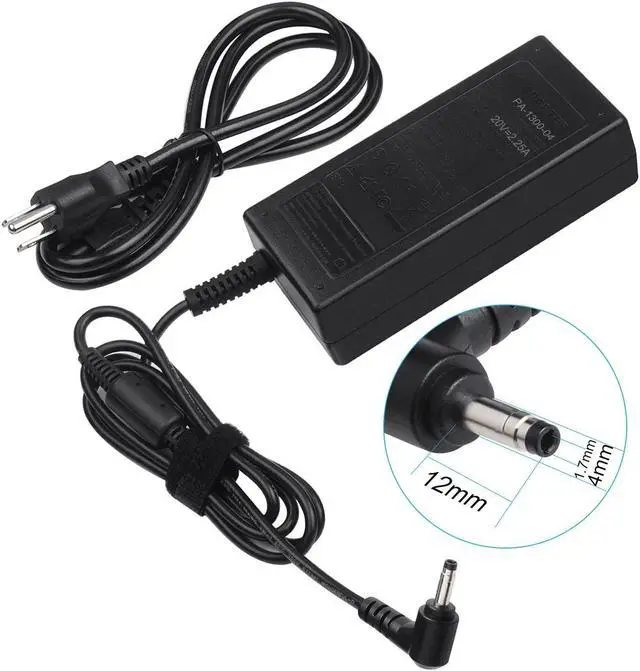 Main image of 45W 20V 2.25A Power Charger fit Lenovo Ideapad 100, 110, 110s, 120s, 310, 320, 320s, 510, 510s, 520s, 710, 710s, 720s; Lenovo Chromebook 100s, N22, Yoga 710 11 14 15; Flex 4 1130 Flex 5 1470