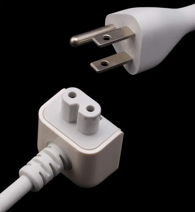 Alt view image 4 of 6 - LEAGY 2 Pack 6 ft Replacement Power Adapter Extension Cord Wall Cord Cable Compatible for Apple Mac iBook MacBook Pro MacBook Power Adapters MagSafe 1 or MagSafe 2 Models