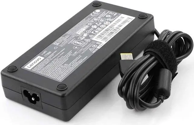 Alt view image 7 of 7 - Laptop Charger 170W watt Slim Square tip AC Power Adapter for Lenovo ThinkPad Legion Y700 Y7000 E700 E600 R720 Y900 Y920,W550,W541,W540,W530,T550,T520,Y530,Y70-70,P50,P51