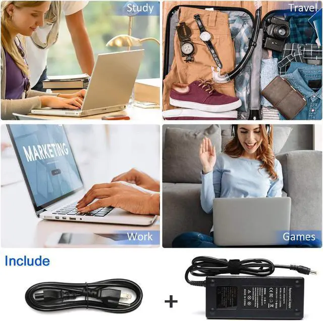 Alt view image 7 of 7 - New ADP-150NB G73 G74S 150W Ac Laptop Adapter for Asus G73J G73SW G73S G73JH G74SX G72GX G71G G71GX G71V G53 G53SW G53S G53Sx G51JX-3D G51Jx-a1 G51Vx-rx05 G73JH-X1 G74SX L5800GX Power Cord-19.5V 7.7A