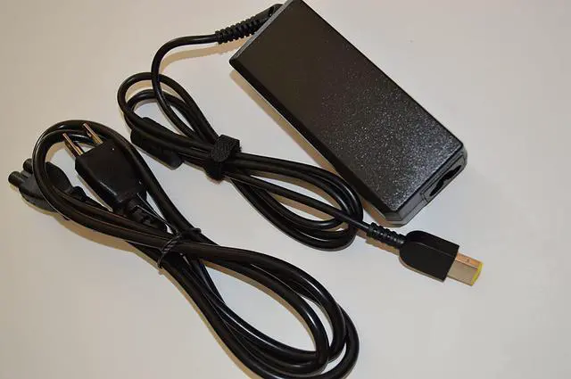 Alt view image 6 of 7 - AC Adapter Charger for Lenovo ThinkPad L540 20AVCTO1WW, T550 20CKCTO1WW Laptop Notebook Ultrabook Battery Power Supply Cord Plug