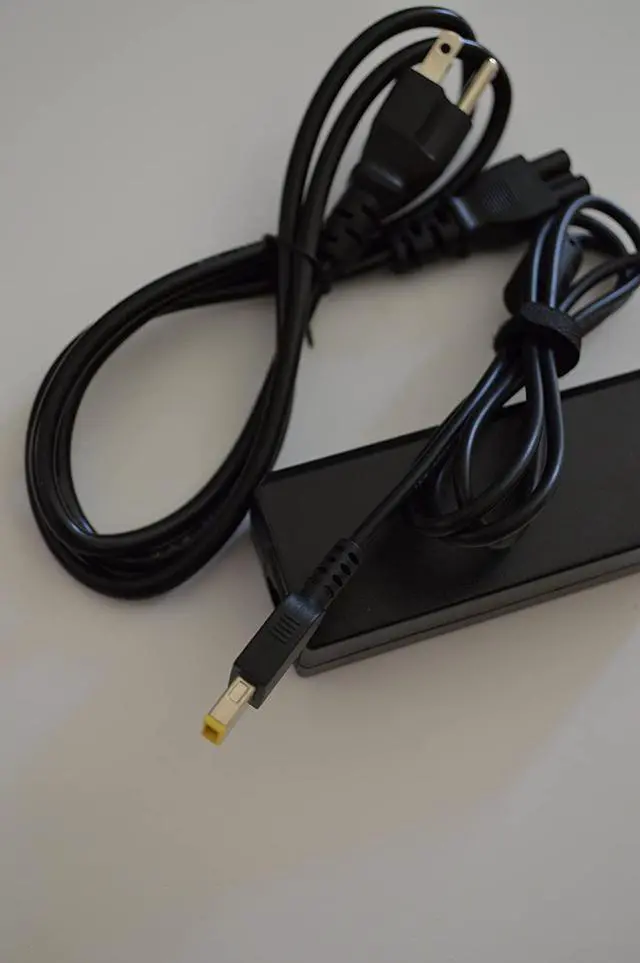 Alt view image 4 of 7 - AC Adapter Charger for Lenovo ThinkPad L540 20AVCTO1WW, T550 20CKCTO1WW Laptop Notebook Ultrabook Battery Power Supply Cord Plug