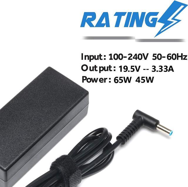 Alt view image 3 of 5 - 65W Laptop Charger for HP EliteBook Charger 840 850 845 830 820 G9 G8 G7 G6 G5 G4 G3 / ProBook 450 430 440 446 455 470 640 650 745 735 725 755 Power Cord