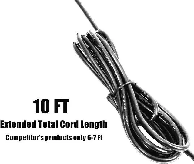 Alt view image 5 of 5 - AC/DC Adapter for Dell ST-C-075-19500334CT ST-C-07519500334CT STC07519500334CT Ultrabook Laptop Notebook PC Power Supply Cord Battery Charger