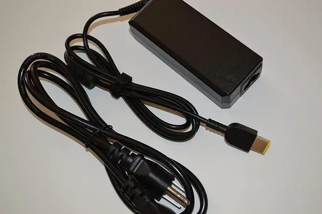 Alt view image 2 of 7 - AC Adapter Charger for Lenovo ThinkPad L540 20AVCTO1WW, T550 20CKCTO1WW Laptop Notebook Ultrabook Battery Power Supply Cord Plug