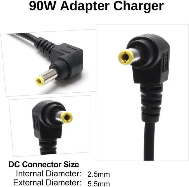 Alt view image 2 of 7 - New Ac Adapter Laptop Charger for Toshiba Satellite C50 C55 C55D C655 C675 C55DT C55T C75 C75D L645 L645D L655 L655D L675 L675D L745 L755 L755D fits PA3714U-1ACA PA-1650-01 PA-1900-24