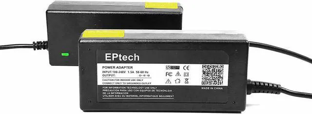 Alt view image 2 of 5 - YUSTDA (10Ft Extra Long) AC Adapter Cord for HP Sliver Fusion 15-AY039WM 15-ay041wm Touchscreen Laptop PC Battery Charger Power Supply