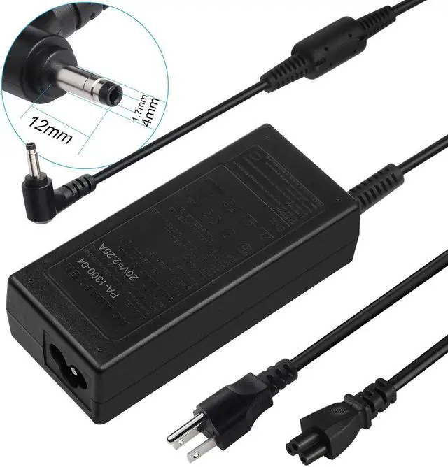 Alt view image 6 of 6 - 45W 20V 2.25A Power Charger fit Lenovo Ideapad 100, 110, 110s, 120s, 310, 320, 320s, 510, 510s, 520s, 710, 710s, 720s; Lenovo Chromebook 100s, N22, Yoga 710 11 14 15; Flex 4 1130 Flex 5 1470