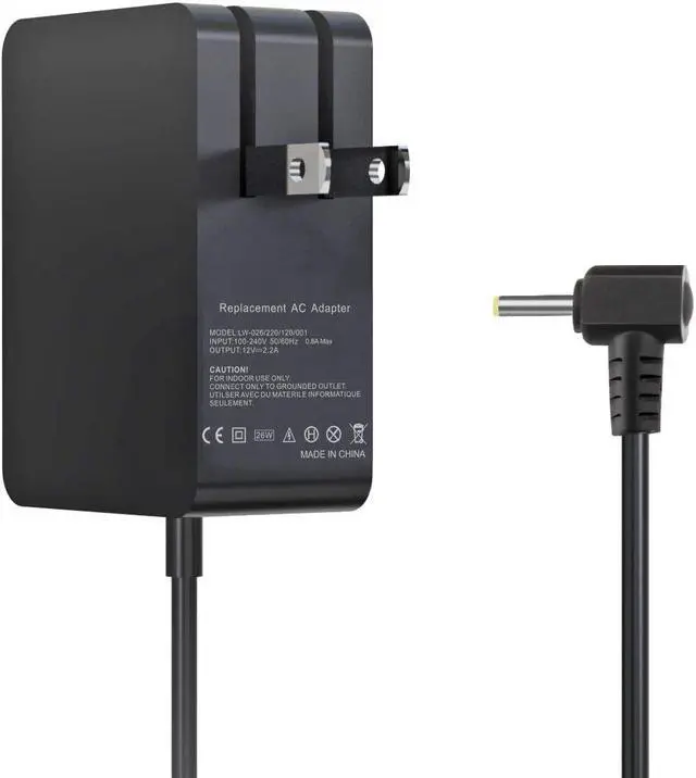 Alt view image 2 of 5 - AC Adapter Charger for Samsung Chromebook 3 XE500C13 XE501C13 PA-1250-98 W14-026N1A BA44-00322A PA3N40W Power Supply Cord