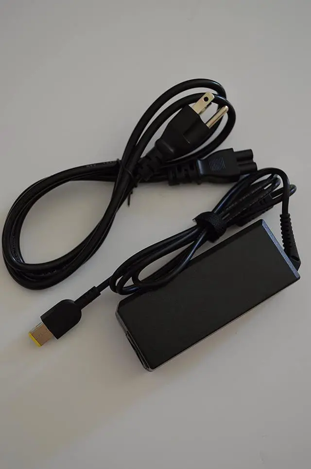 Alt view image 7 of 7 - AC Adapter Charger for Lenovo ThinkPad L540 20AVCTO1WW, T550 20CKCTO1WW Laptop Notebook Ultrabook Battery Power Supply Cord Plug