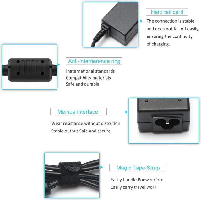 Alt view image 5 of 6 - New 45W AC Adapter Laptop Charger for Dell Inspiron 15 3000 5000 7000 Series Charger 15 5000 5551 5555 5558 7558 7595 13-7000 7378 7352 7348 11-3000 15-5000 15-3000 15-7000 13-5000 17-5000