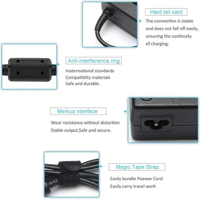 Alt view image 3 of 7 - 19.5V 7.7A New 150W Ac Adapter for Asus G50 G51J G51JX-3D G51Jx-a1 G51Vx-rx05 G53 G53S G53Sx G53SW G70G G71G G71GX G71V G72GX G73 G73J G73JH-X1 G74SX ADP-150NB Laptop Charger Power Supply