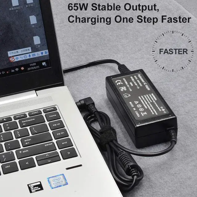 Alt view image 6 of 7 - New 65W PA3917U-1ACA PA3714U-1ACA PA3715U-1ACA Ac Laptop Adapter Charger for Toshiba Satellite C55 C655 C850 C50 C855 P50 C855D C55D S55;Satellite Radius 11 14 15 Power Supply with Cord[19V 3.42A]