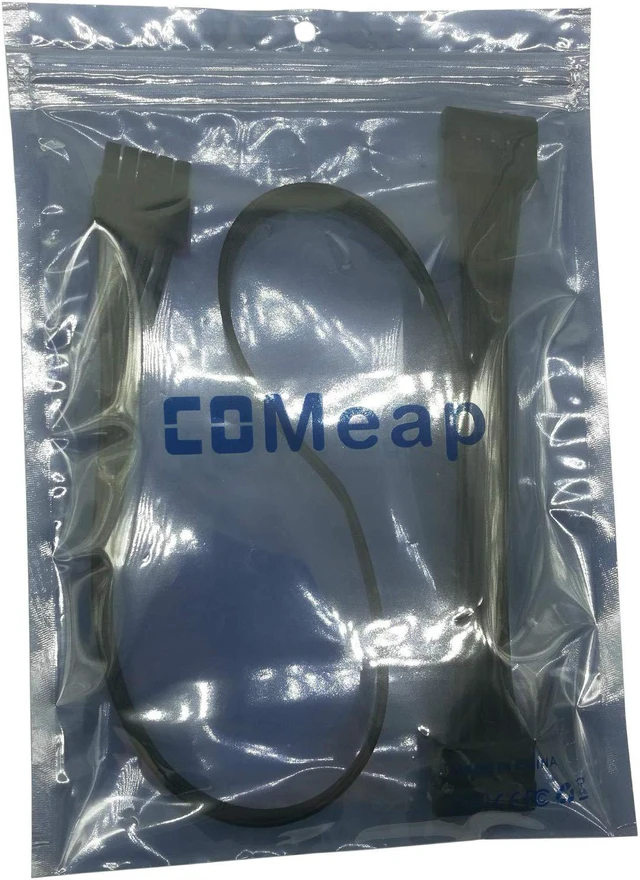 Alt view image 4 of 5 - COMeap 5 Pin to 3X 15 Pin SATA Hard Drive HDD Power Adapter Cable Only for Cooler Master Modular Power Supply 20-in(50cm)