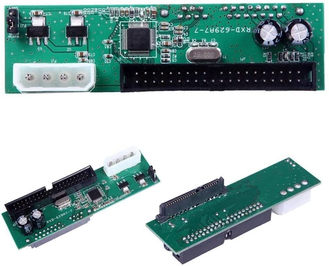 Alt view image 2 of 6 - Pata IDE to Sata Hard Drive Adapter Converter 3.5 HDD Parallel to Serial ATA Other