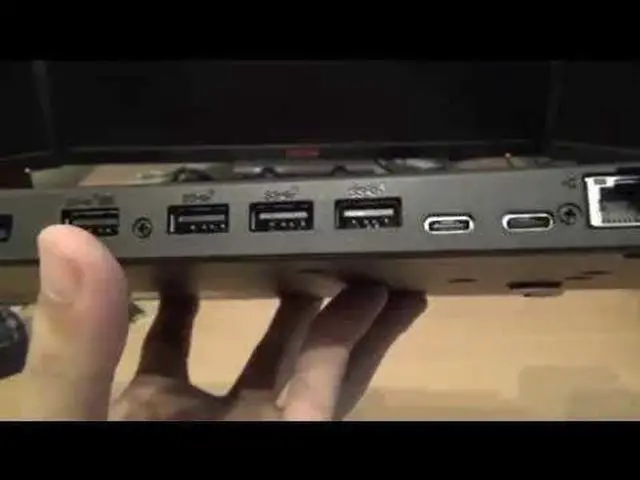 Alt view image 2 of 2 - 40AJ0135US ThinkPad Ultra Docking Station (American Standard Plug) Top Tech