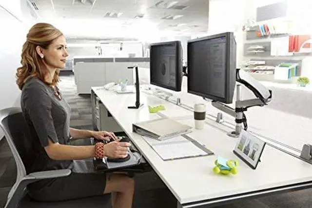 Alt view image 3 of 5 - 3M Privacy Filter Screen for Monitors, 27" Widescreen (16: 9), PF270W9B