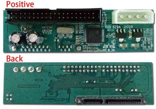 Alt view image 4 of 6 - Pata IDE to Sata Hard Drive Adapter Converter 3.5 HDD Parallel to Serial ATA Other