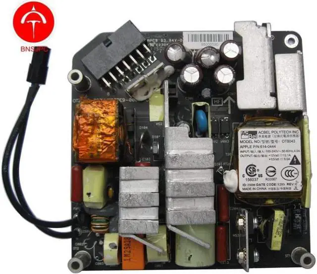 Main image of ShineBear Power Supply 205W for iMac 21.5" A1311 Late 2009 Mid 2010 Mid/Late 2011 614-0444 OT8043 - (Cable Length: 0.2m)