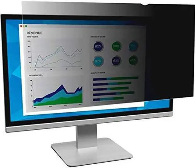 Alt view image 5 of 5 - 3M Privacy Filter Screen for Monitors, 27" Widescreen (16: 9), PF270W9B