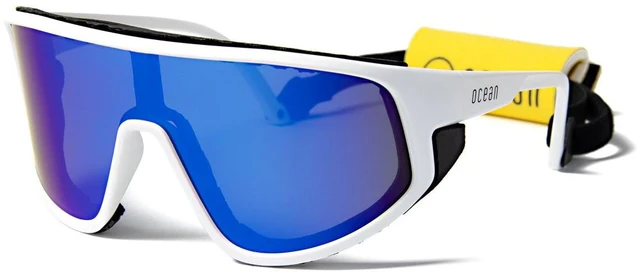 Main image of OCEAN Sunglasses KILLY WATER White frame with blue lens