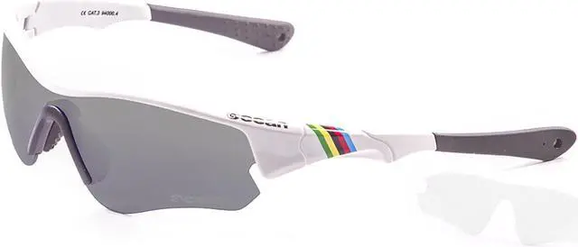 Main image of OCEAN Sunglasses IRON shiny white with smoke lens