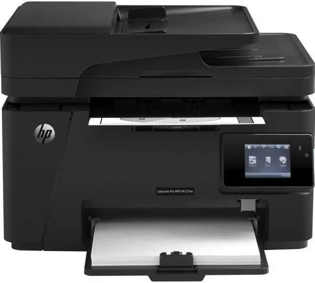 Alt view image 3 of 3 - HP LaserJet M127FW MFP Up to 21 ppm Monochrome Laser Printer